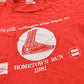 Vintage 1981 Coca-Cola Washington Urban League Hometown Run Marathon T-Shirt Men's S