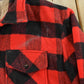 Vintage 1980s American Jac Buffalo Plaid Wool Hunting Jacket Men's 2XL