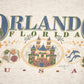 Vintage 1990's Orlando Florida Double Collar Souvenir Travel T-Shirt Mens M