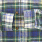 Vintage 1990s Hazel Creek Plaid Flannel Button Up Shirt Women's L