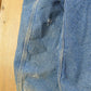 Vintage 1990s Carhartt Denim Flannel Lined Hooded Jacket Men's XL Tall