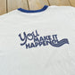 Vintage 1980s You Make It Happen Ringer T-Shirt Men's L