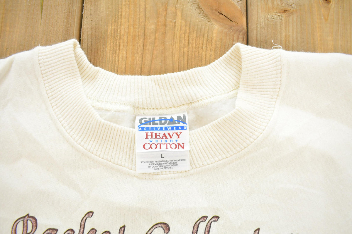 Vintage 2000s Basket Collector Graphic Crewneck Sweatshirt Men's L