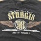 Vintage 1990s Sturgis Motorcycles Biker T-Shirt Men's Large