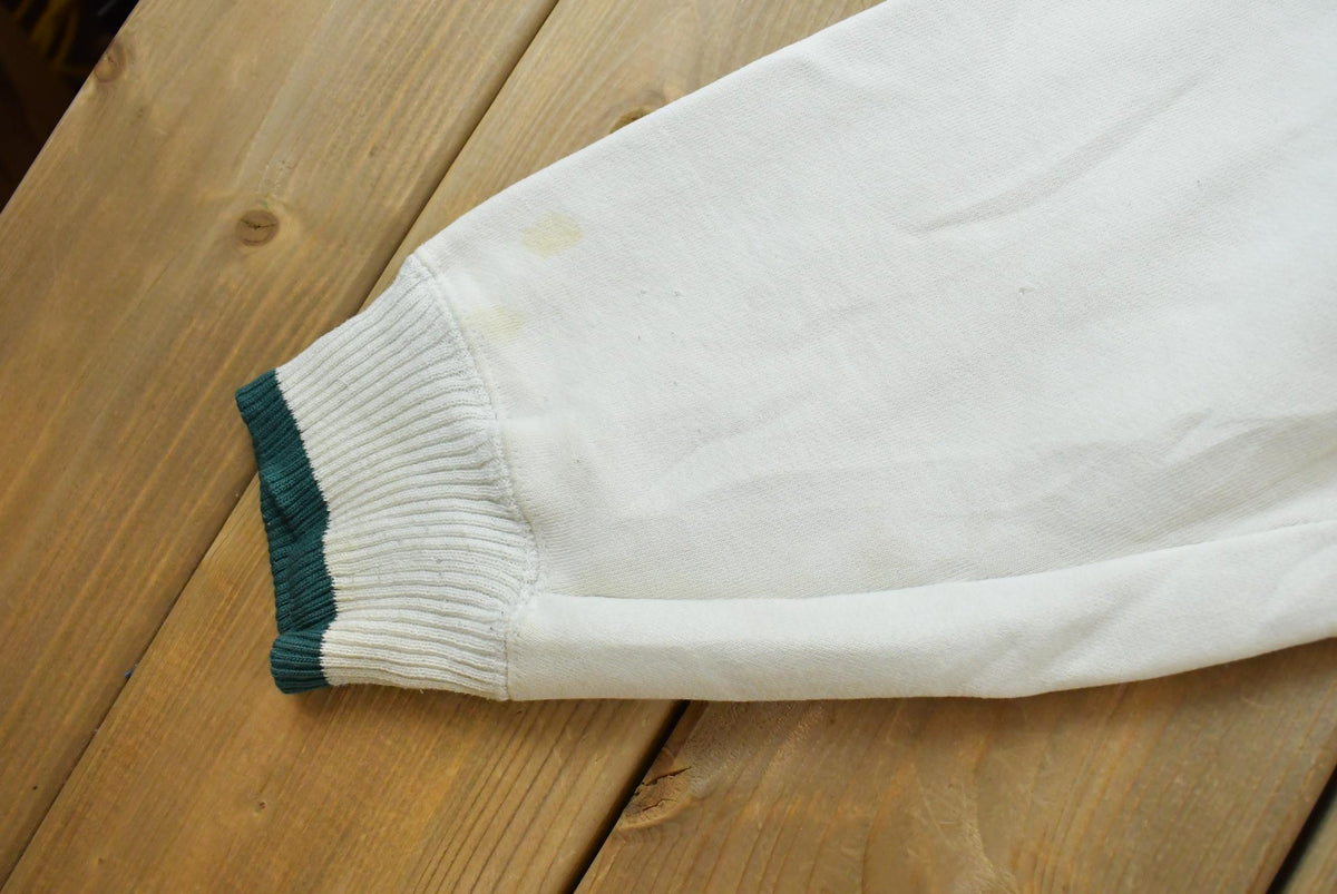 Vintage 1990s Cape Cod Gentle Giants Embroidered Whales Souvenir Crewneck Sweatshirt Men's XL