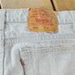 Vintage 1990s Levi's 505 Regular Fit Denim Jeans Men's 34 x 32