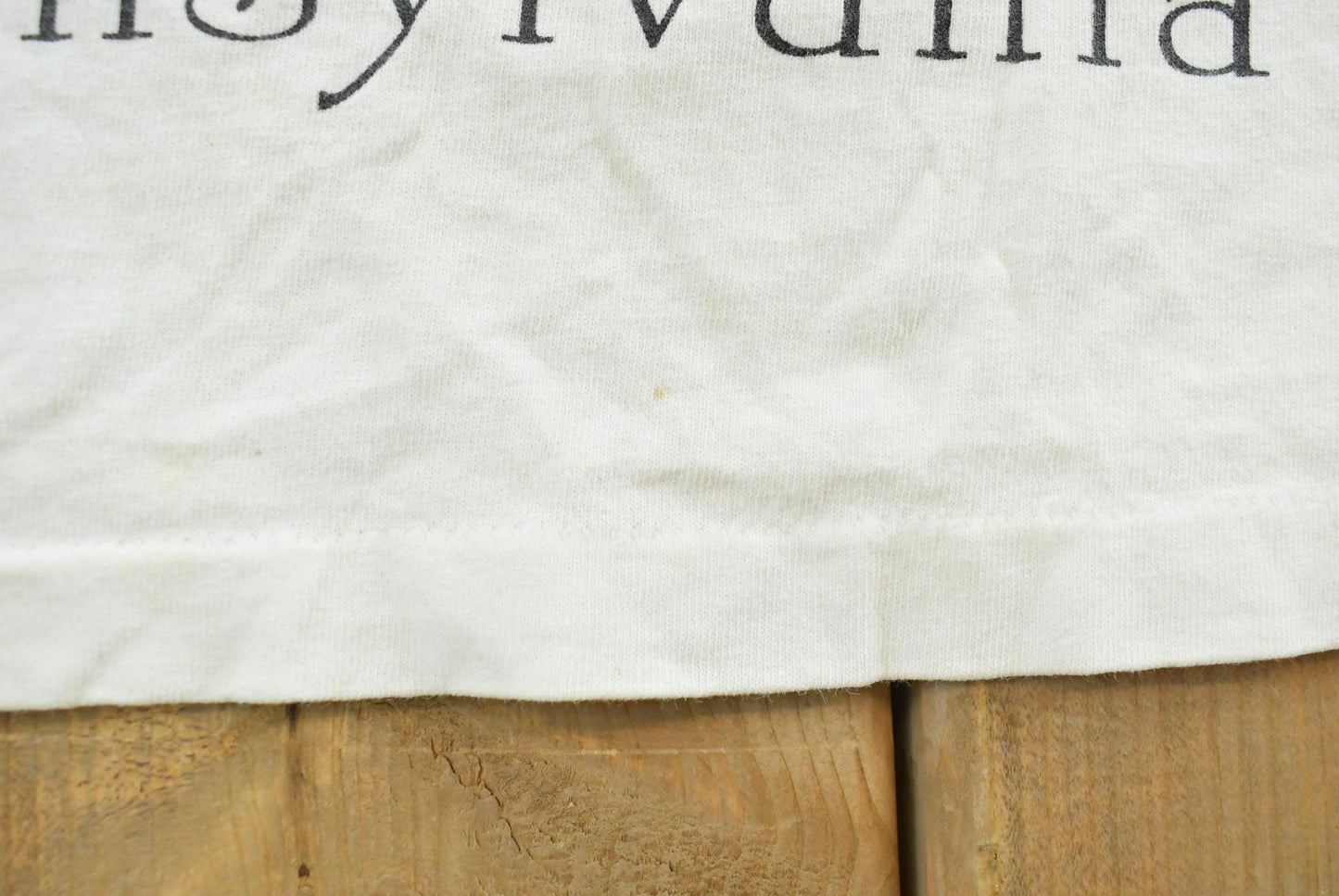 Vintage 1992 York Pennsylvania Souvenir Cropped T-Shirt Men's L