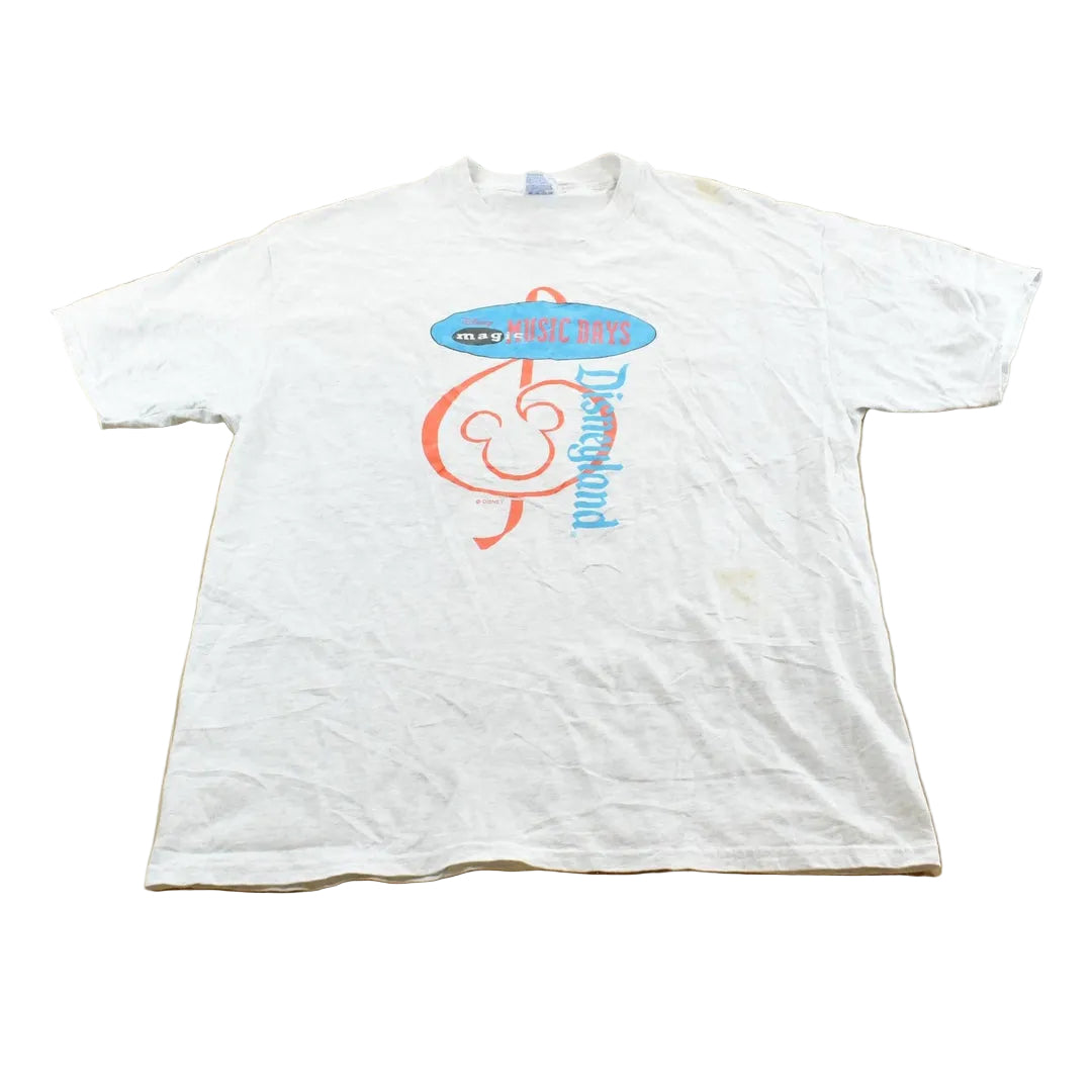 Vintage 1990s Disney Magic Music Days T-Shirt Men's XL