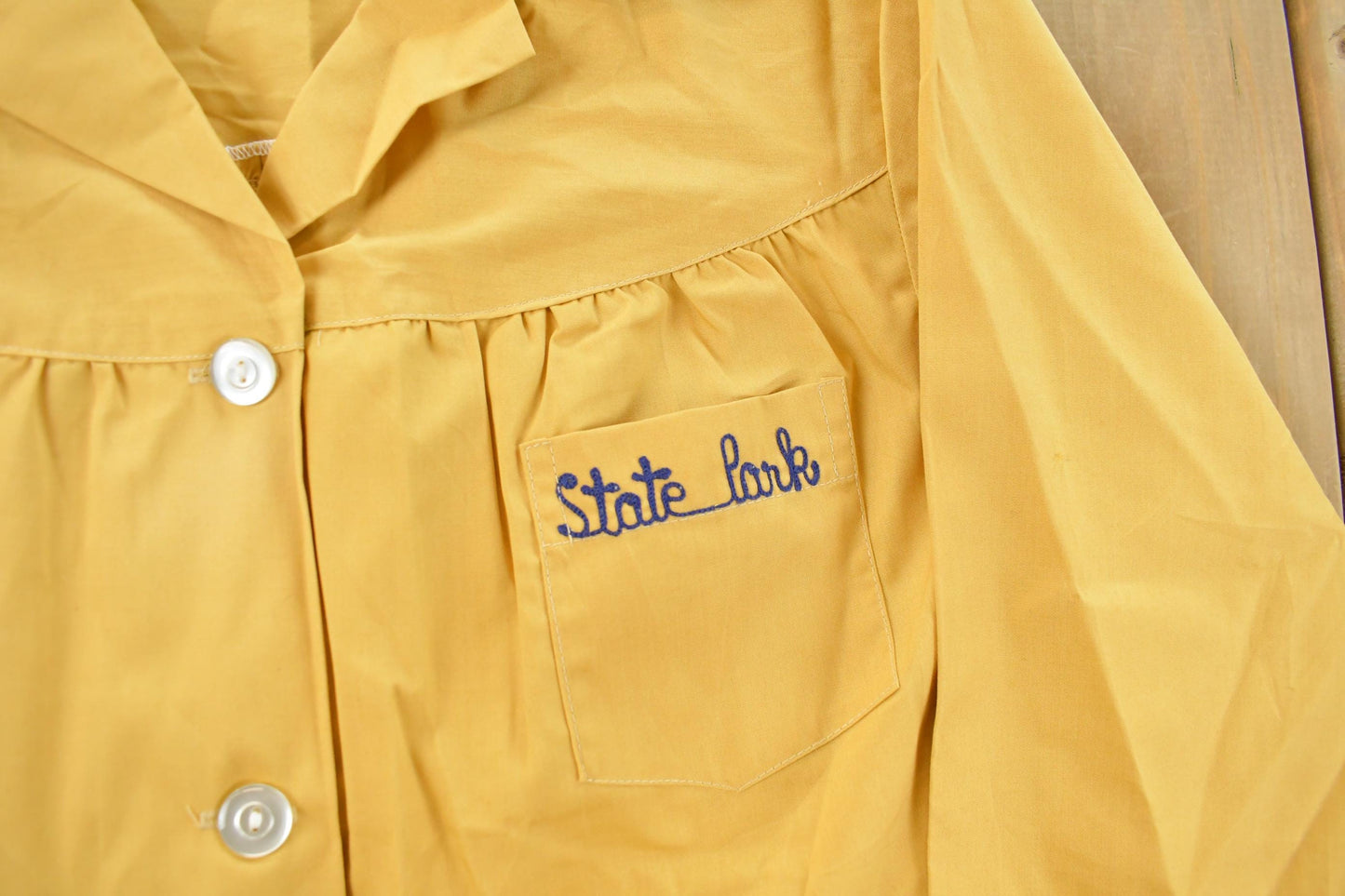 Vintage 1960s State Park Blazer Shirt Jacket Women's Large