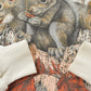 Vintage 1990s Squirrels Cute Crewneck Sweatshirt Men's Medium
