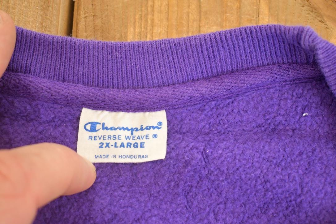 Vintage Y2K Northwestern University Champion Reverse Weave Sweatshirt Men's XXL