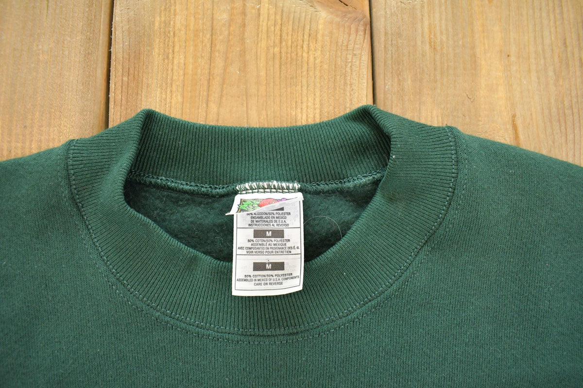 Vintage 1990s Mount Rushmore South Dakota Graphic Travel Crewneck Sweatshirt Men's M