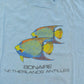 Vintage 1990s Bonaire Angel Fish Souvenir T-Shirt Mens L