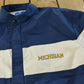 Vintage 1980s Champion University of Michigan Windbreaker Jacket Men's XL