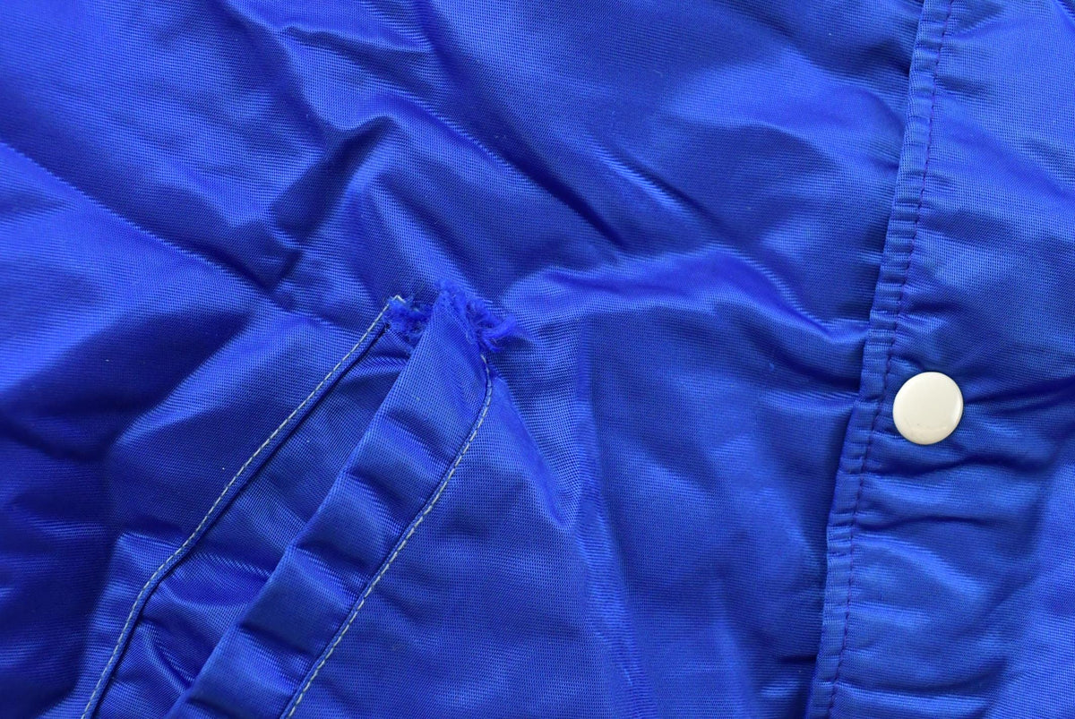 Vintage 1980s Pyramid Los Angeles Dodgers MLB Satin Bomber Youth M