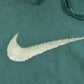 Vintage 1990s Nike Swim Big Swoosh Hoodie Sweatshirt Men's 2XL