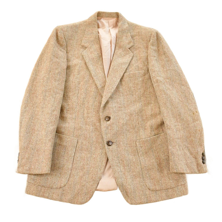 Vintage 1990s Designers Collection Wool Tweed Blazer Jacket Men's M