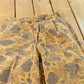 Vintage 1960s Saftbak Duck Camo Hunting Pants Men's 32 x 27