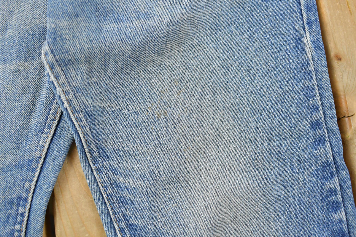 Vintage 1980s Lee Bell Bottom Flare Denim Jeans Men's 32 x 30