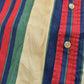 Vintage 1990s Trader Bay Striped Button Up Short Sleeve Shirt Mens XL