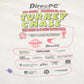 Vintage 1998 Distressed 16th Annual Turkey Chase 10K Race & 2 Mile Walk Run Long Sleeve T-Shirt Men's M