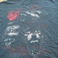 Vintage 2000s Wolf Moon Animal Graphic T-Shirt Mens 2XL