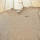 Vintage 1990s Nike Embroidered Mini Swoosh Spellout Logo Long Sleeve Shirt Men's 2XL
