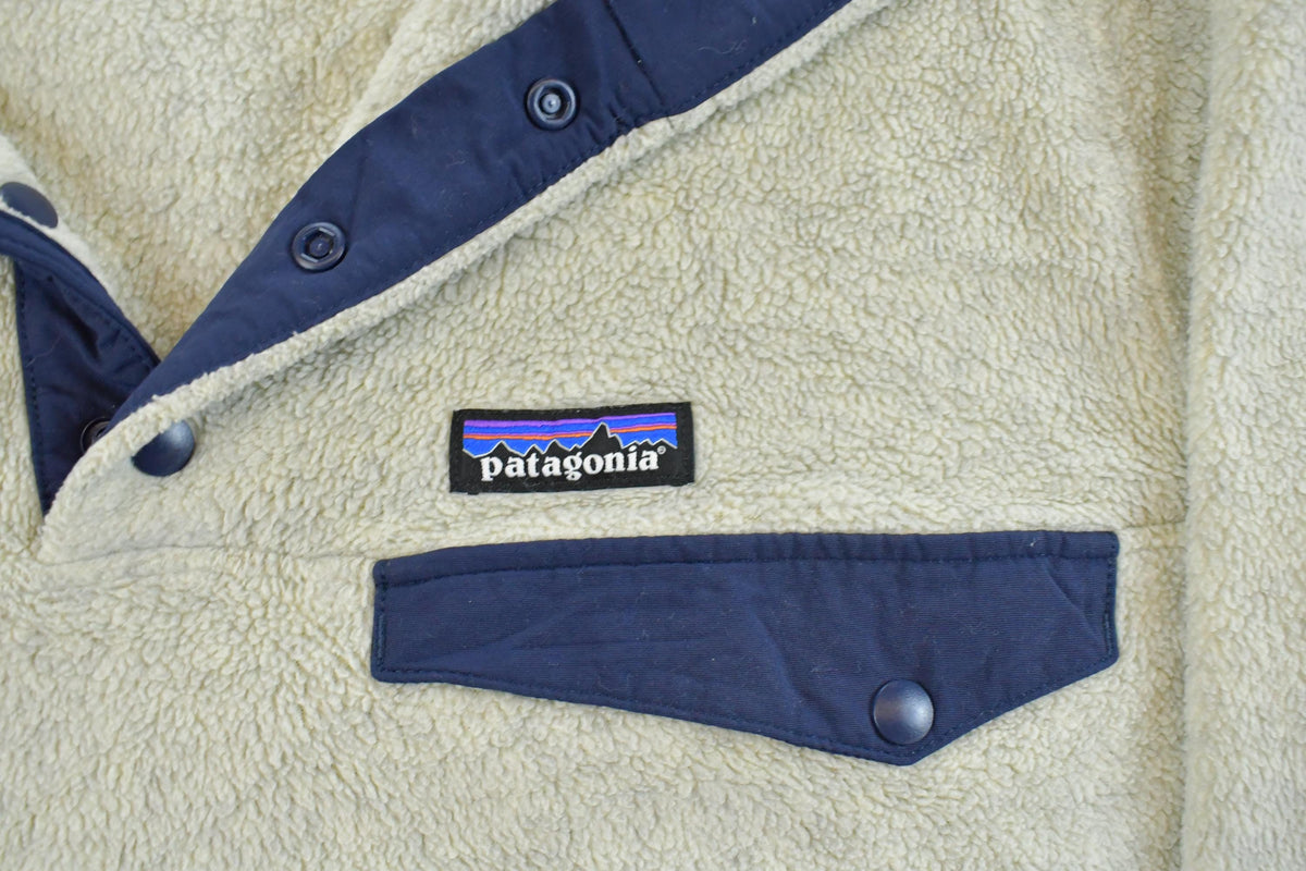 Vintage 2000s Patagonia Synchilla Snap T Fleece Sweater Men's M / Outdoors / Y2K Sweater / Streetwear / Vintage Patagonia / Hiking