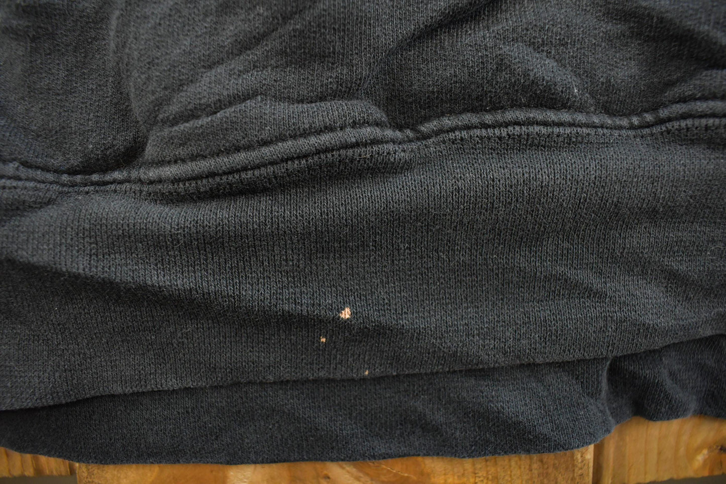 Vintage 2000s Hanes Ultimate Cotton Blank Black Hoodie Sweatshirt Men's L