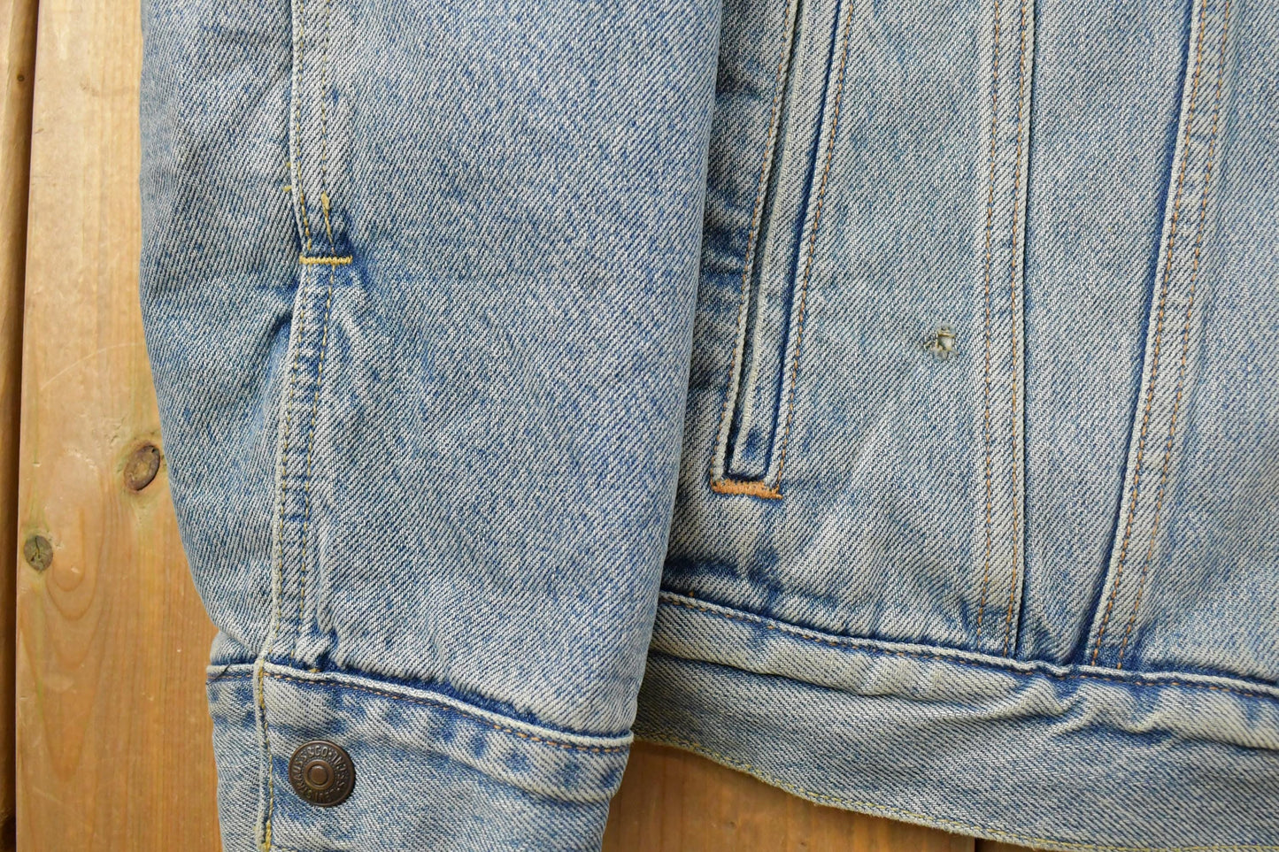 Vintage 2000s Levi's Sherpa Lined Denim Jean Jacket Men's Large