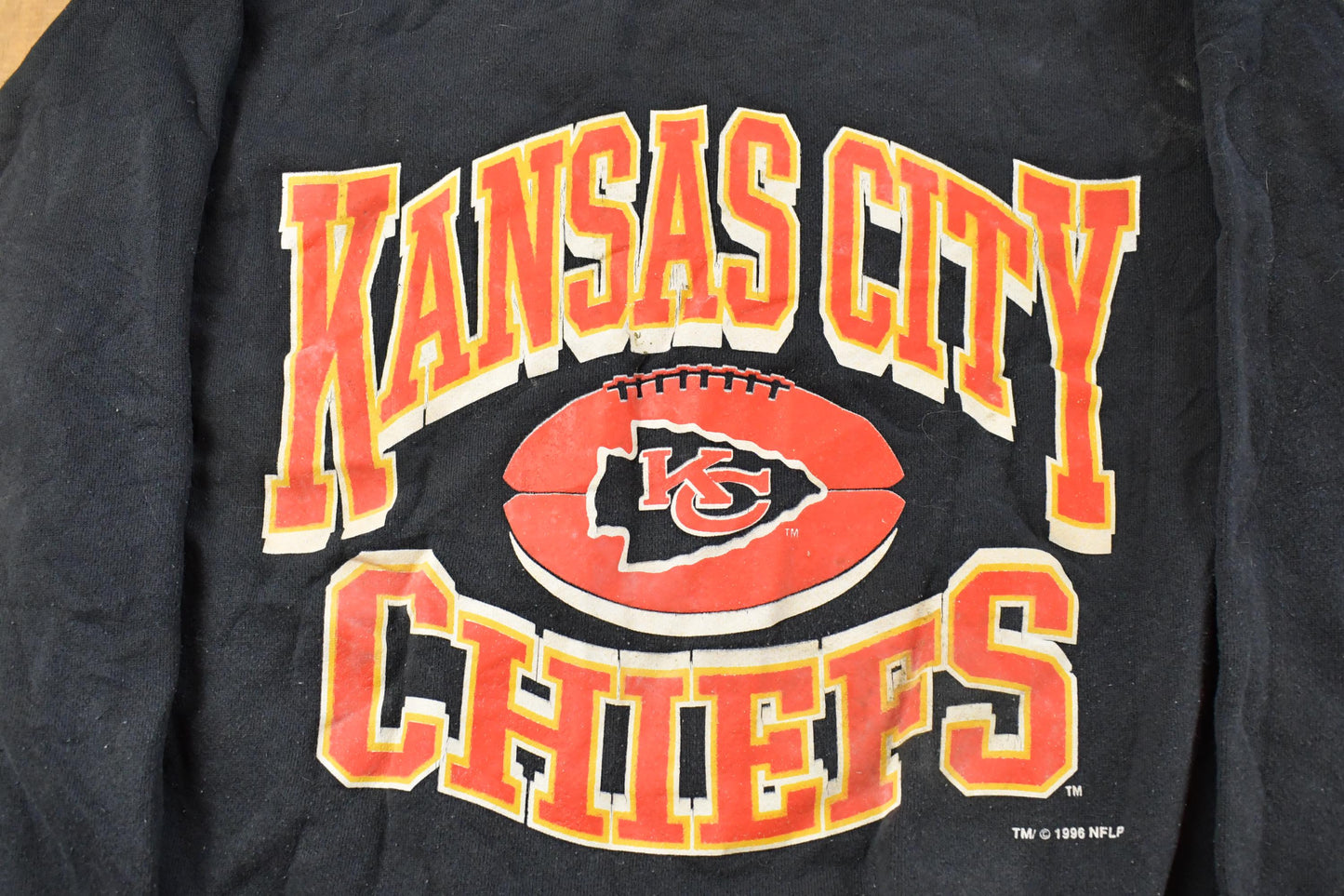 Vintage 1990s Kansas City Chiefs Crewneck Sweatshirt Men's L
