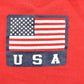 Vintage 1990s USA American Flag Souvenir Crewneck Sweatshirt Men's M