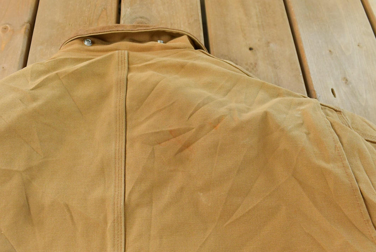Vintage 1990s Carhartt Arctic Quilt Traditional Jacket Men's XL