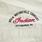 Vintage 1990s Indian Motorcycle Company Pittsburgh Button Up Shirt Men's XL
