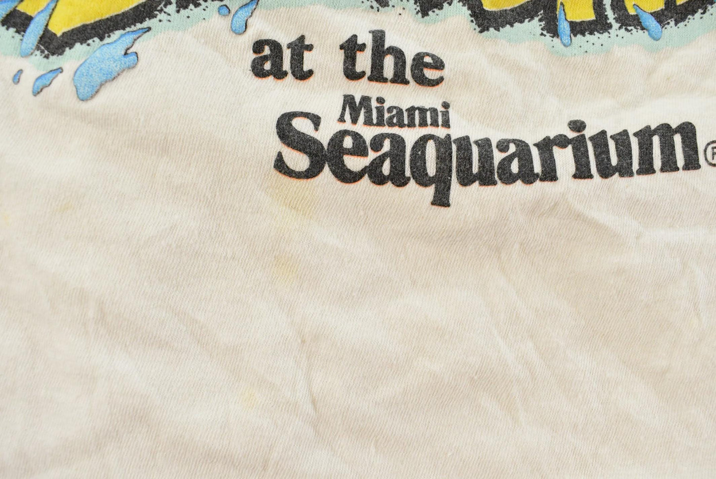 Vintage 1990s Miami Seaquarium Souvenir T Shirt Men's L