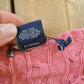 Vintage 1990s Ralph Lauren Sport Cable Knit Cotton T-Shirt Women's S
