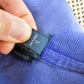 Vintage 1990's Polo Ralph Lauren Blue Double Pony Dual Match Number 2 Collared Golf T Shirt Men's XL