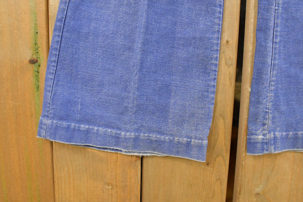 Vintage 1970s Son Flare Denim Jeans Women's 26 x 28