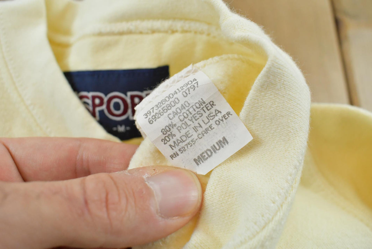 Vintage 1990s Jansport West Point US Military Academy Embroidered Crewneck Sweatshirt Men's S