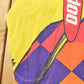 Vintage 1990s Ski Doo Racing All Over Print Long Sleeve Mock Neck T-Shirt Men's 2XL