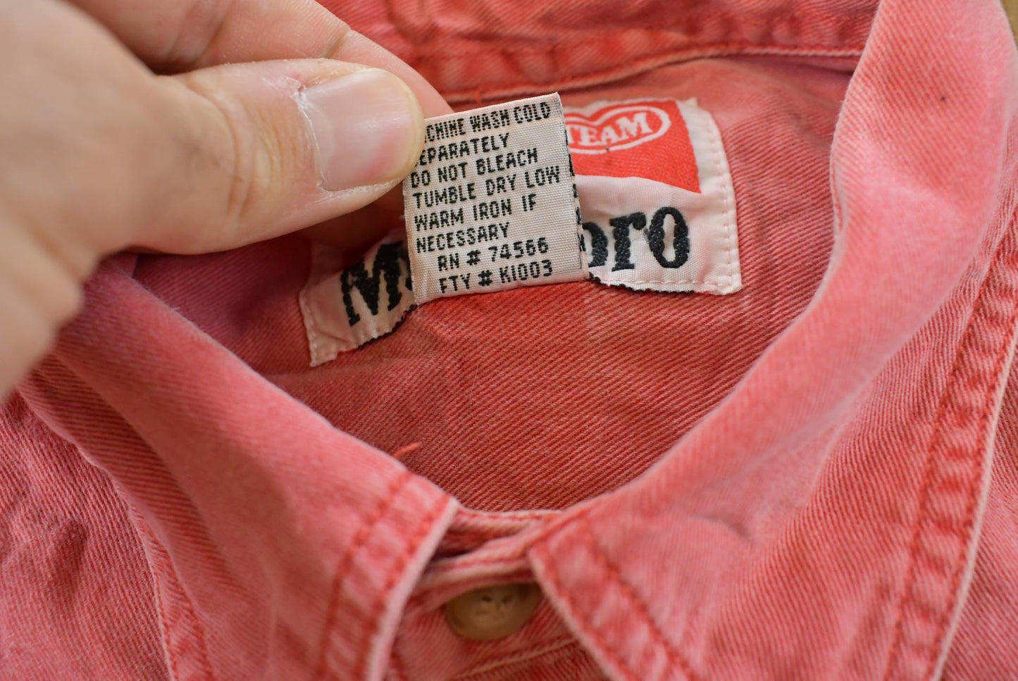 Vintage 1990's Marlboro Adventure Team Button Up Shirt Men's XL
