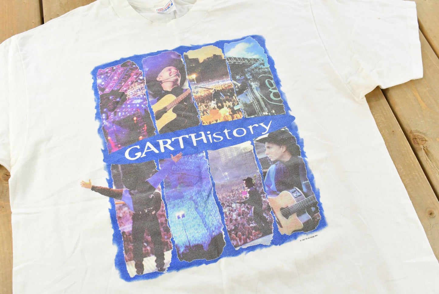 Vintage 1997 Garth Brooks GARTHistory Country Music T-Shirt Men's XL