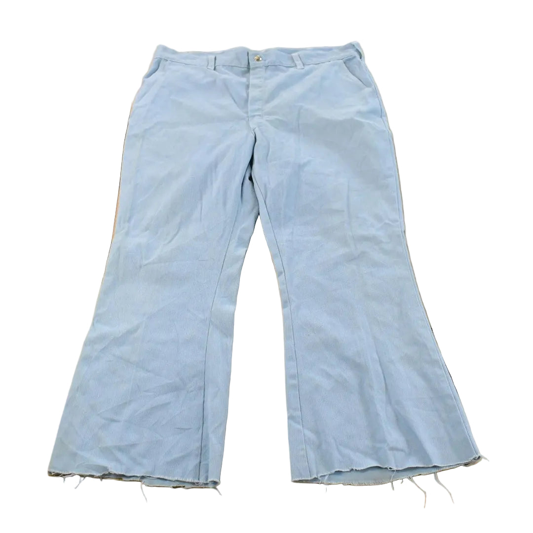 Vintage 1970s Big Yank Flare Denim Blue Jeans Men's 36 x 27
