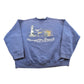 Vintage 1990s Lee Hampton Beach New Hampshire Souvenir Lighthouse Crew Neck Sweatshirt Men's L