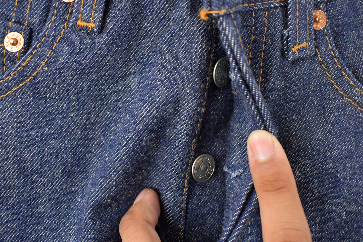 Vintage 1980s Deadstock Levi's 501 Original Fit Denim Jeans Men's 29 x 34