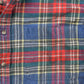 Vintage 1990s Lands End Plaid Flannel Shirt Men's Medium