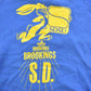 Vintage 1990s South Dakota State University Jack Rabbits Collegiate Raglan Crewneck Sweatshirt Men's L