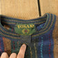 Vintage 90s Tosani Cable Knit Sweater Wool Blend Men's Large