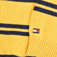 Vintage 1990s Tommy Hilfiger Striped Knit Crewneck Sweater Mens L