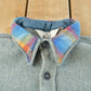 True Vintage 1970s Woolrich Button Up Long Sleeve Wool Shacket Shirt Men's M Short